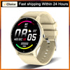 White Smoke LIGE Waterproof Women Smart Band Watch Real-time Weather Forecast Men Watches Sports Ladies Smart Watch For Women Android IOS