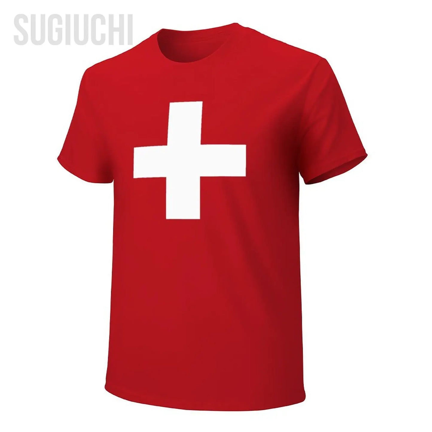 Switzerland Flag Swiss Men Tshirt Tees O-neck T Shirts Women Boys 100% Cotton T-Shirt