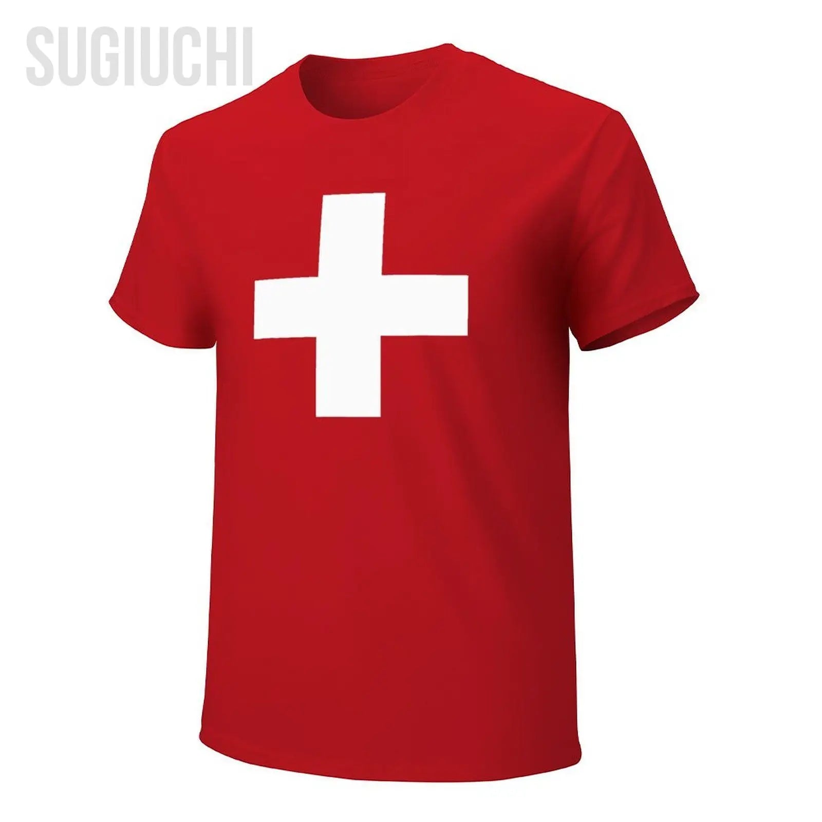 Switzerland Flag Swiss Men Tshirt Tees O-neck T Shirts Women Boys 100% Cotton T-Shirt streetwear fashion product image 12