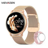 White Smoke MEVADEN Bluetooth Call Smart Watch Women Custom Dial Watches Men Sport Fitness Tracker Heart Rate Smartwatch For Android IOS Y22