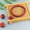 Light Gray Natural Stone Genuine 5A Red Jasper Prayer Beaded Bracelets Women Men Rosary Meditation Bracelets Yoga Meditation Jewelry Gift