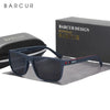 White Smoke BARCUR Design TR90 Sunglasses Men Polarized Light Weight Sports Sun Glasses Women Eyewear Accessory Oculos UVAB Protection