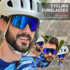 Rosy Brown Kapvoe Cycling Glasses Polarized MTB Road Bike Glasses UV400 Protection Sunglasses Ultra Light Sport Eyewear Equipment
