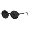 White Smoke Fashion TR90 Round Big Frame Myopia Optical Prescription Gray Sunglasses For Women Men Driving Fishing Retro Sunglasses 0 to-6.0