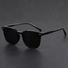 Dim Gray New Male And Female Ultralight Round Sunglasses Driving Fishing UV Polarized Fashion Sun Glasses UV400 Glasses