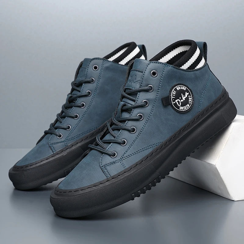 Men’s High Top Sneakers – Casual Streetwear Shoes, Lightweight Comfortable Everyday Urban Trainers streetwear fashion product image 7