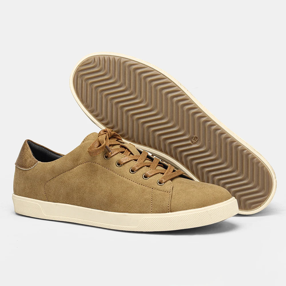 Men’s Minimalist Casual Sneakers – Lightweight Comfortable Smart Casual Shoes, Clean Everyday Trainers