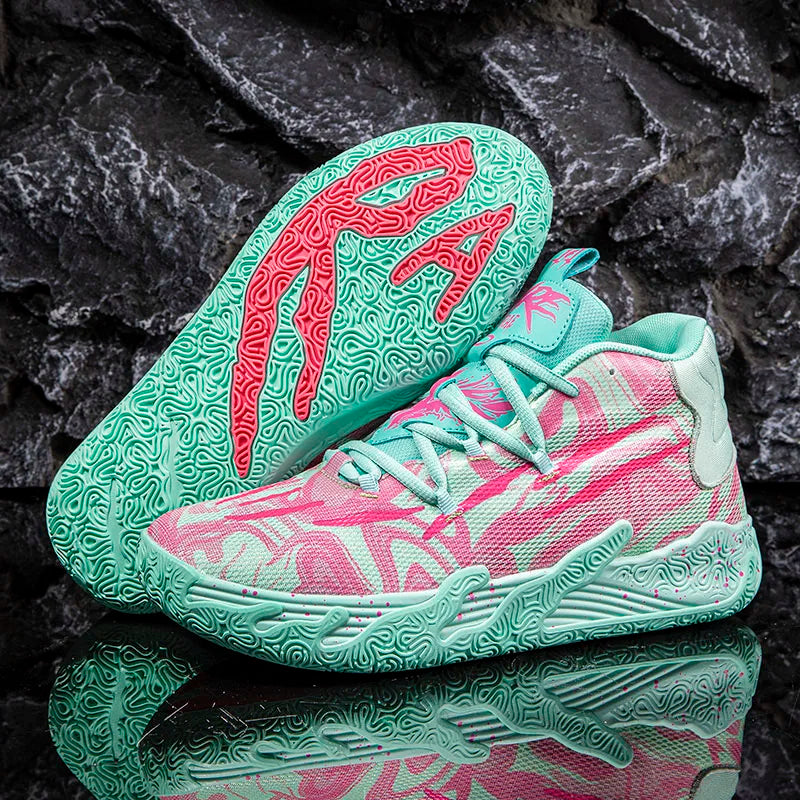Basketball Sneakers – Breathable Sports Shoes