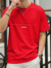 Turkey National Flag Printed Men T Shirts Hip Hop All-Match T-Shirt Cotton Summer Clothes Casual Oversize Trendy Sportswear