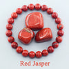 Lavender Natural Stone Genuine 5A Red Jasper Prayer Beaded Bracelets Women Men Rosary Meditation Bracelets Yoga Meditation Jewelry Gift