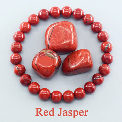 Lavender Natural Stone Genuine 5A Red Jasper Prayer Beaded Bracelets Women Men Rosary Meditation Bracelets Yoga Meditation Jewelry Gift