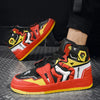 Futuristic High Top Sneakers – Streetwear Anime Style Shoes, Chunky Sole Statement Urban Trainers