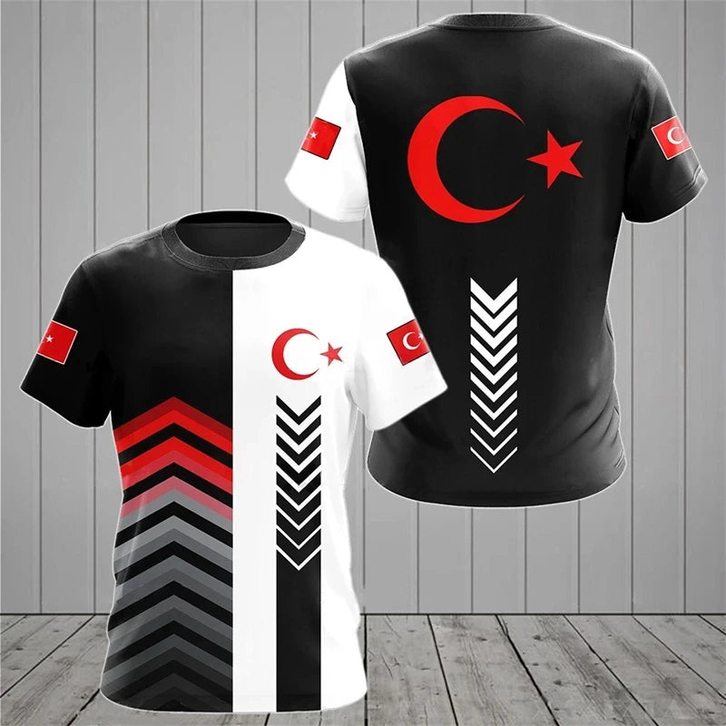 Turkey football Stadium Vibe T-Shirt  Fan Jersey | Game Day Streetwear streetwear fashion product image 4