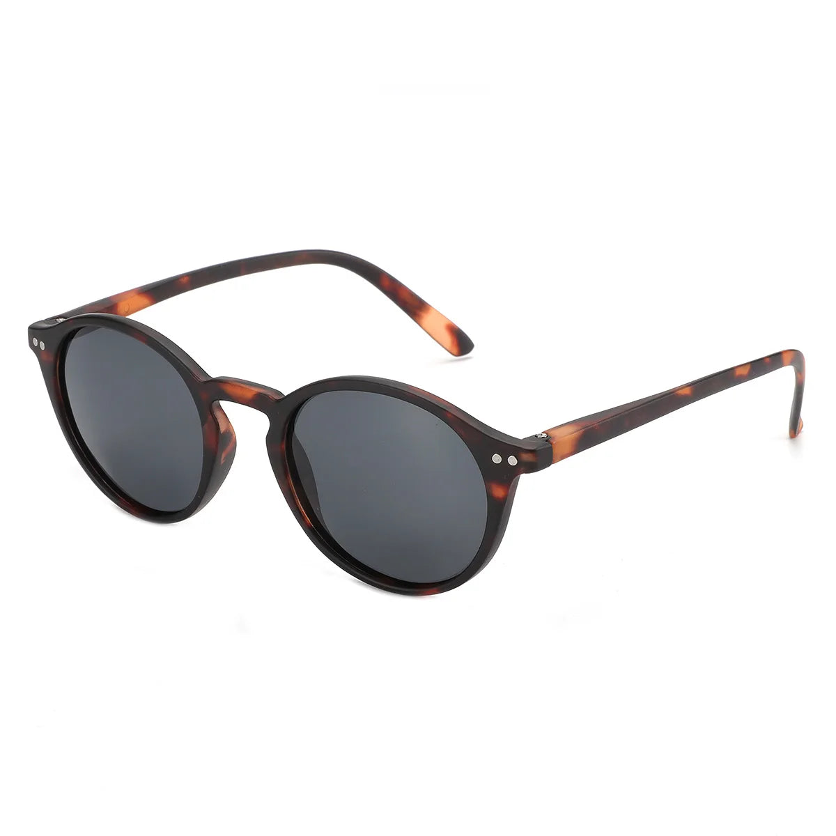 White Smoke ZENOTTIC Retro Small Round Polarized Sunglasses Men Women Lightweight Vintage UV400 Polarized Lenses Fashion Shades