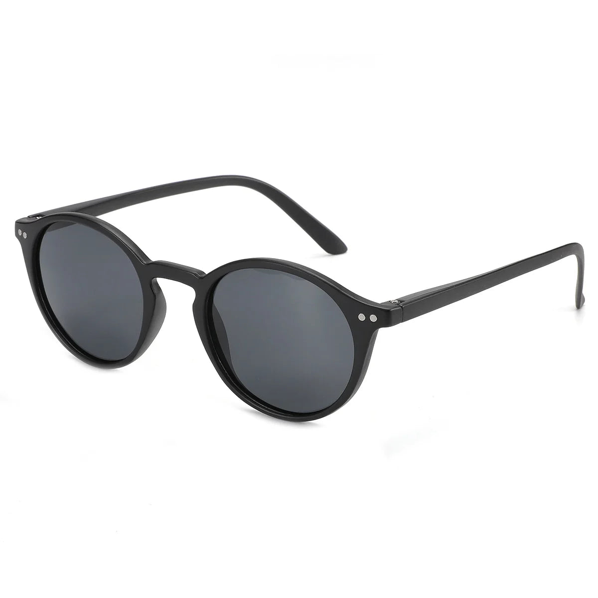 White Smoke ZENOTTIC Retro Small Round Polarized Sunglasses Men Women Lightweight Vintage UV400 Polarized Lenses Fashion Shades