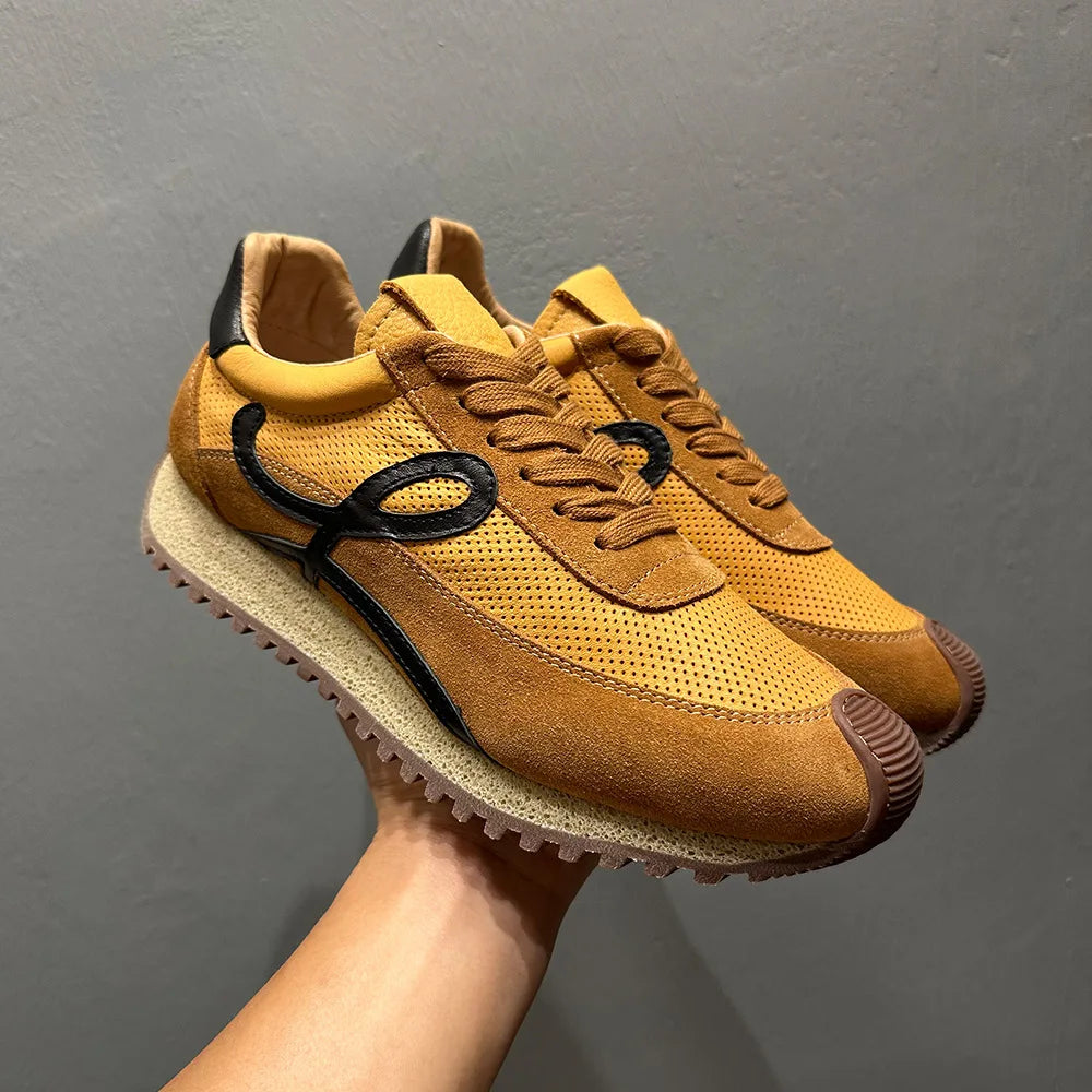 Retro Sneakers – Breathable Casual Shoes, Vintage Style