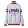 Spain Jacket White Red Gold – España Football Team Track Jacket La Furia Roja