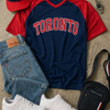Toronto Baseball T Shirt Blue 