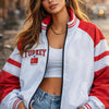 Turkey Football Team Retro Jacket for Women and Men – 90s Vintage Red White Soccer Streetwear Zip Up Coat