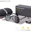 White Smoke BARCUR Polarized Mens Sunglasses Pilot Sun Glasses for Men accessories Driving Fishing Hiking Eyewear Oculos Gafas De Sol