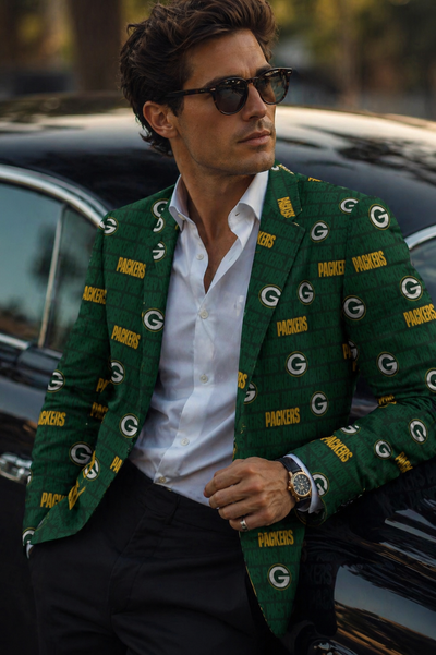 Green Bay Football Blazer Green Game Day Jacket