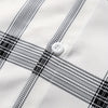 Lavender Men's Plaid Shirt Long Sleeve Shirt Trendy Plaid Non-Directional Print Business Casual Top