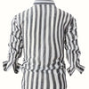 White Smoke A Classic Long-Sleeve Shirt for Men Featuring a Button-Up Style, Perfect for Both Formal And Casual Occasions Such As Business Meetings, Weddings, Vacations, And Everyday Wear. This Multifunctional Garment Makes an Excellent