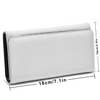 Light Gray Foldable Wallet – Red Blue White Zebra Game Day Style