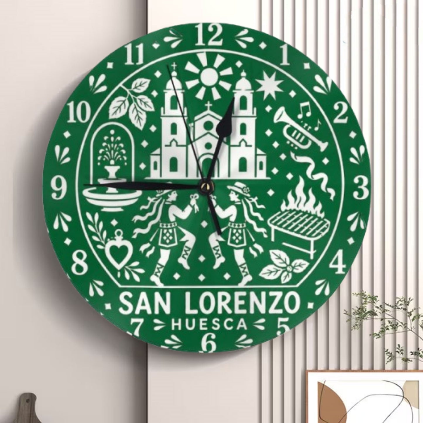 Reloj de Pared San Lorenzo Huesca