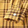 Chocolate Color-Woven Long-Sleeve Shirt
