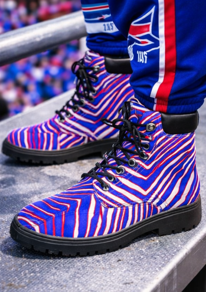 Gray Buffalo Football Short Boots