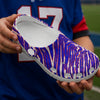 Buffalo Bills Zubaz Children's Hole Shoes – Red Blue White Zebra Game Day Style