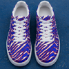 Buffalo Bills Zubaz Men's Air Force Shoes – Red Blue White Zebra Game Day Style