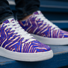 Buffalo Bills Zubaz Men's Air Force Shoes – Red Blue White Zebra Game Day Style