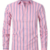 White Smoke Striped Business Shirt