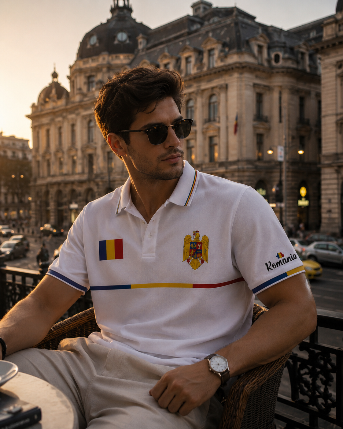 Romania Polo Shirt – Elegant European Style streetwear fashion product image 6