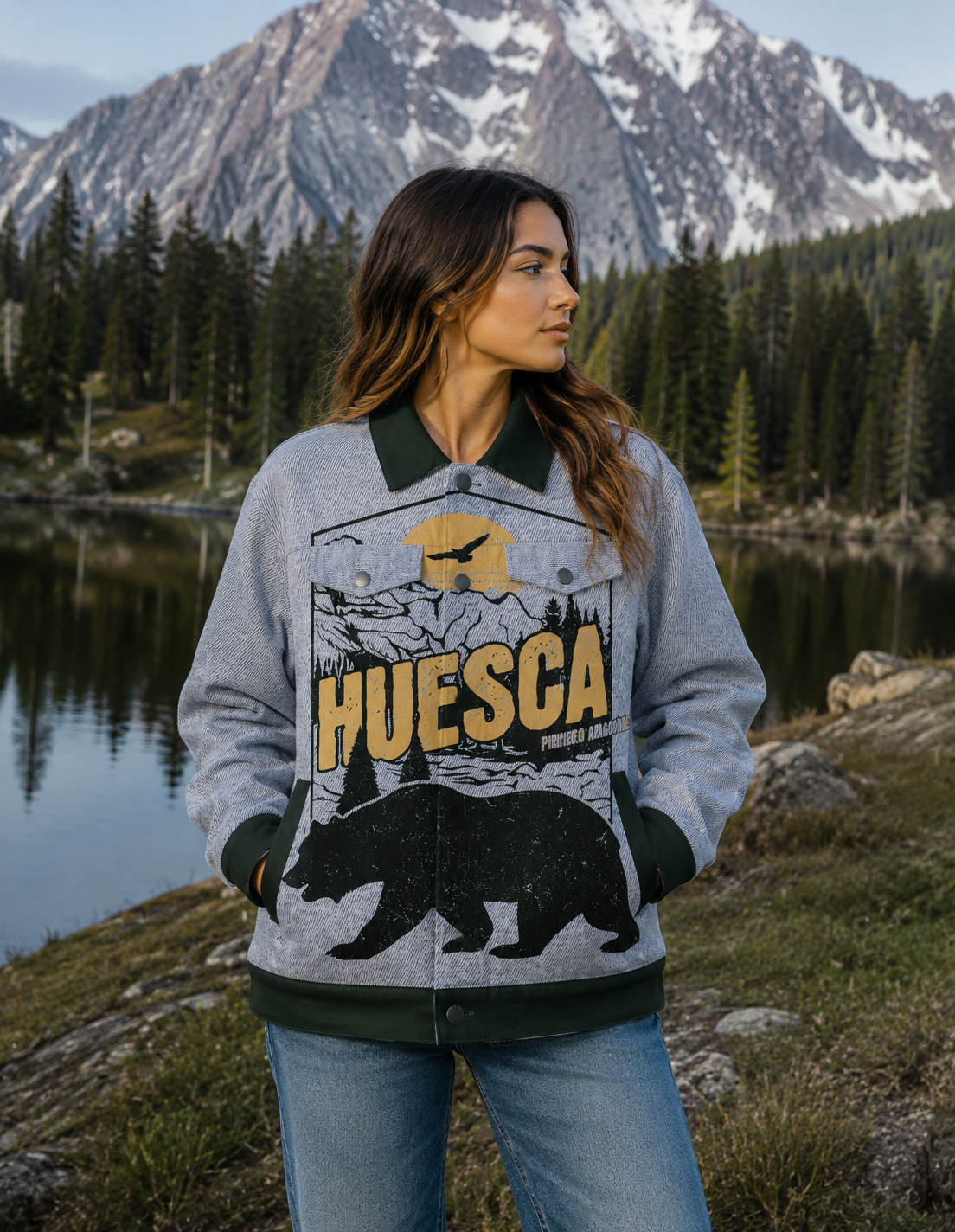 Chaqueta HUESCA Estilo Vintage Outdoor – Moda Urbana Inspirada en los Pirineos