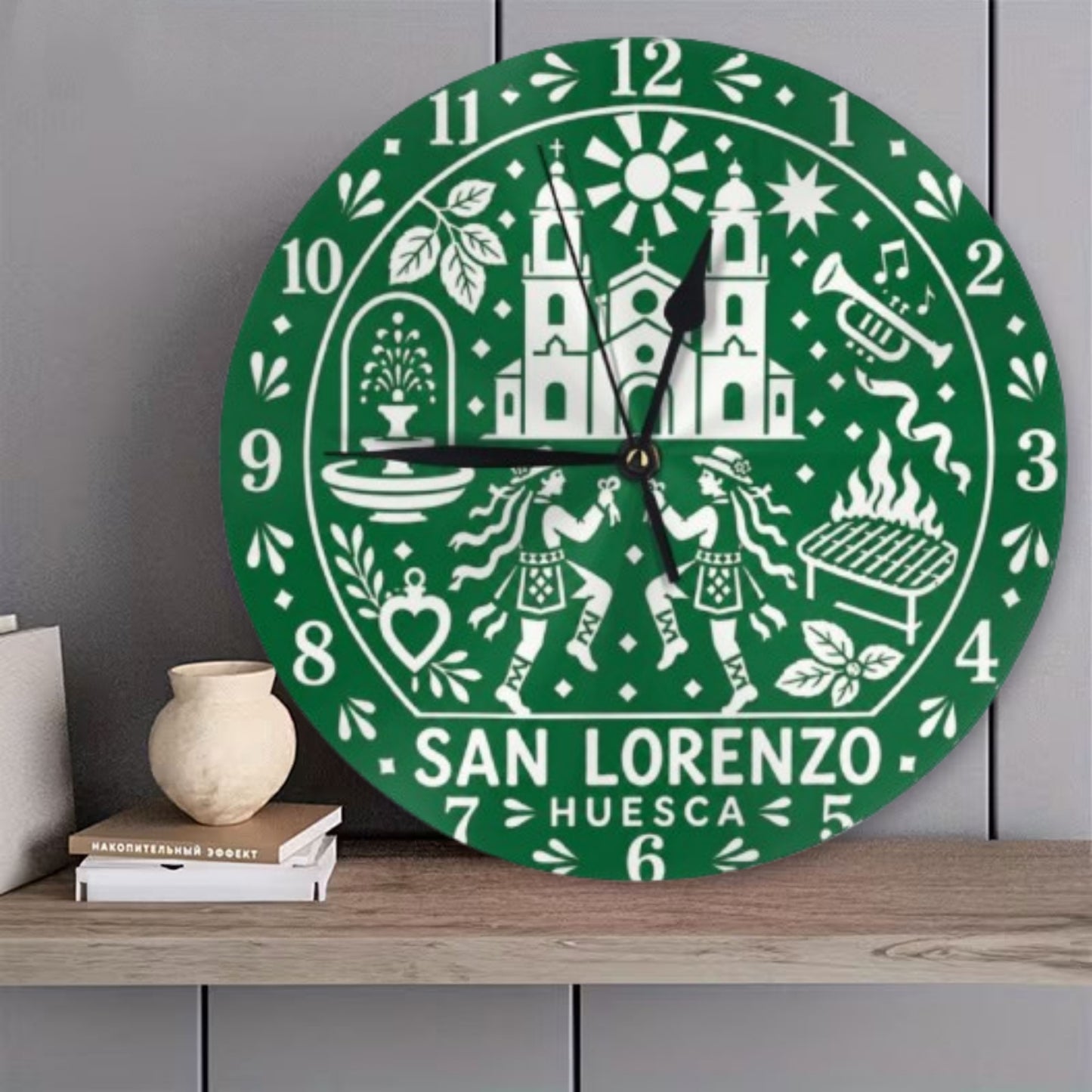 Reloj de Pared San Lorenzo Huesca