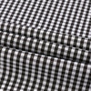 Dark Slate Gray 2025 New Cross-Border Spring And Summer Slim-Fit Black And White Checkered Formal Long-Sleeve Shirt for Men