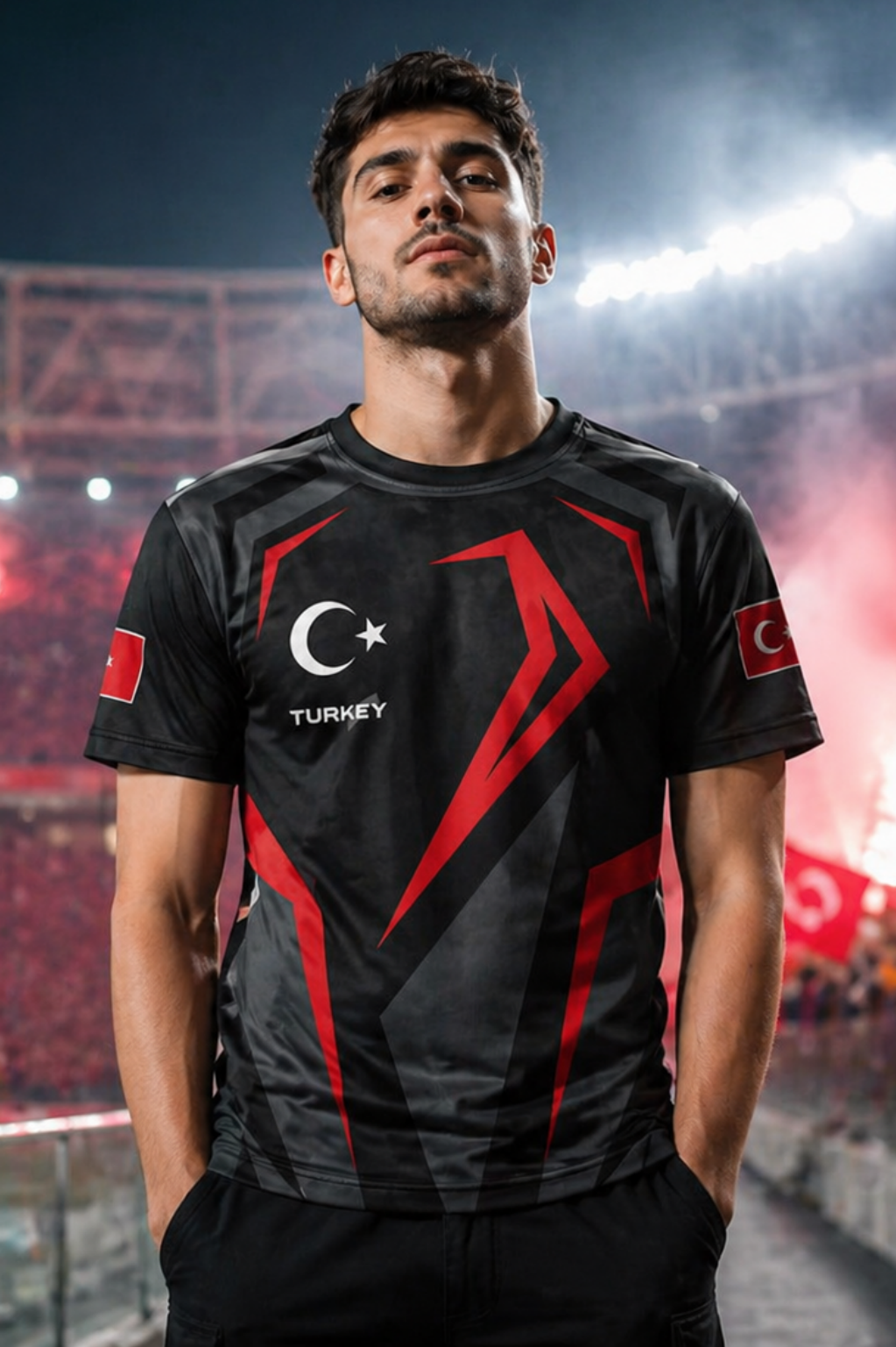 Turkey football Stadium Vibe T-Shirt  Fan Jersey | Game Day Streetwear