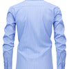 White Smoke Men's Fashion Casual Digital Stripe Long-Sleeve Shirt, Stretch Wrinkle-Resistant Premium Versatile Lightweight Date Shirt