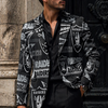 Las Vegas football style black blazer – game day streetwear jacket