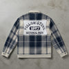 Yellowstone Plaid Shacket: Vintage National Park Flannel Jacket – Rustic Cabin Style