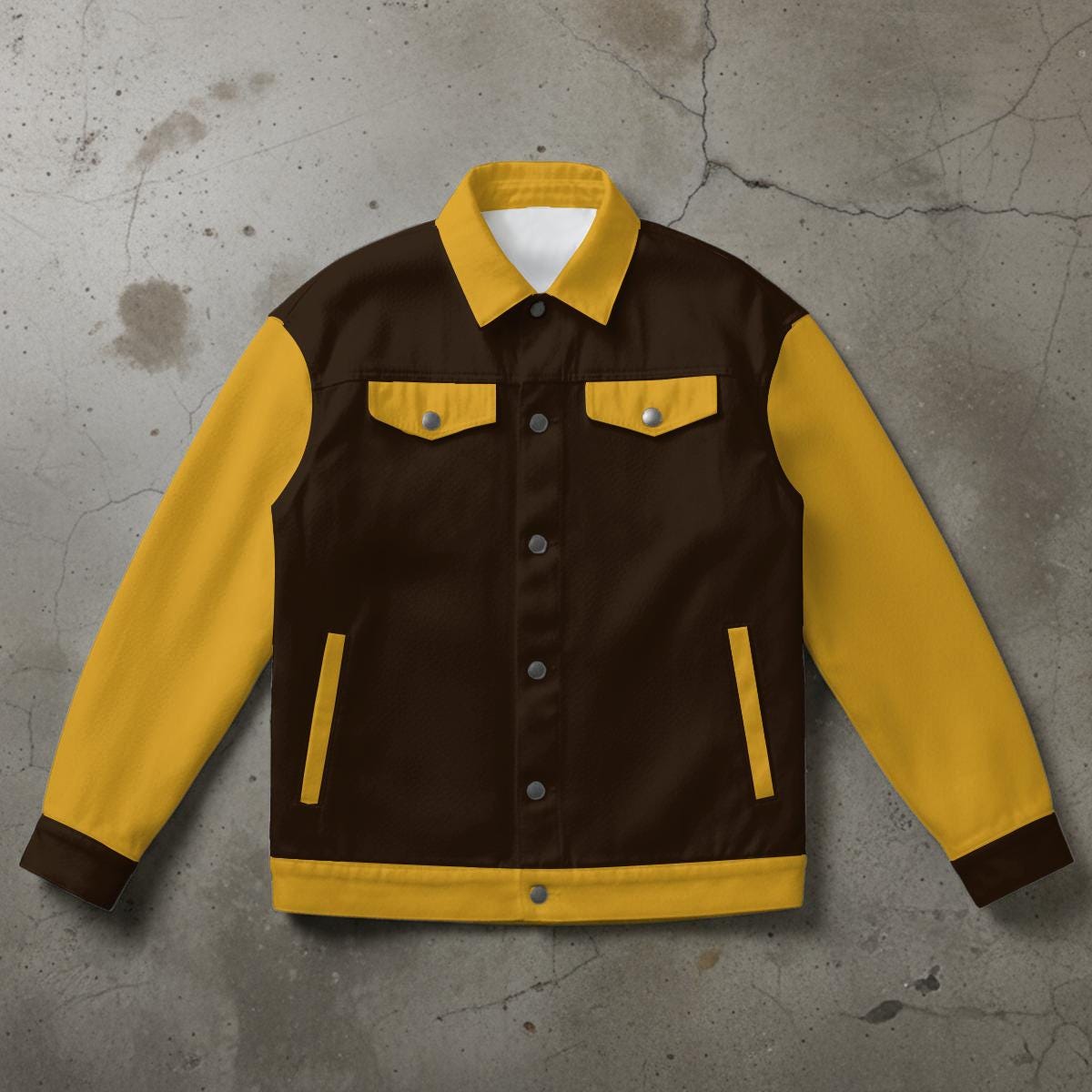 I'm Just Here For Don & Mud Unisex Collared Jacket - A tribute to San Diego Baseball