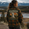 Yellowstone Plaid Shacket – Wilderness Flannel Outdoor Coat