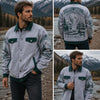 Yellowstone National Park Jacket – Wyoming Wilderness Cabin Coat – Rustic Outdoor Adventure Wear