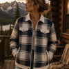 Yellowstone Plaid Shacket: Vintage National Park Flannel Jacket – Rustic Cabin Style